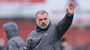 Ange Postecoglou saluted Tottenham's travelling fans after the win