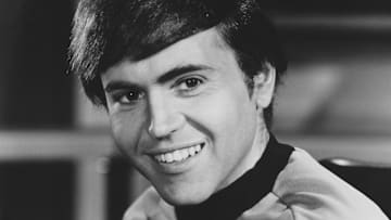 Actor Walter Koenig in Star Trek Uniform