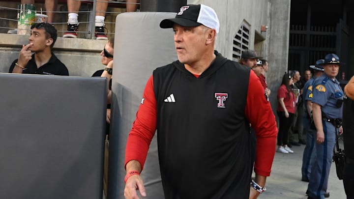McGuire is in his third season on the Red Raiders' sidelines.