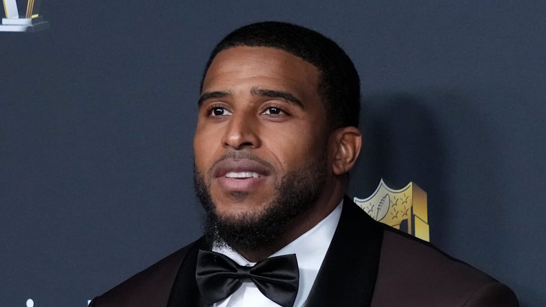 Bobby Wagner on the NFL Honors Red Carpet before Super Bowl LX at Palace of Fine Arts.