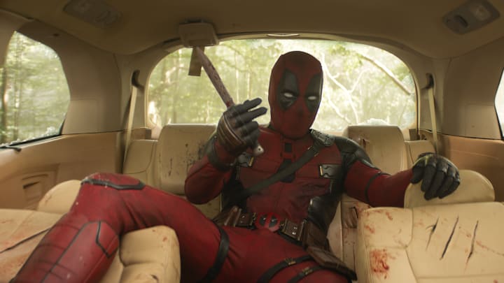 Ryan Reynolds as Deadpool/Wade Wilson in Marvel Studios' DEADPOOL & WOLVERINE. Photo courtesy of Marvel Studios. © 2024 20th Century Studios / © and ™ 2024 MARVEL.