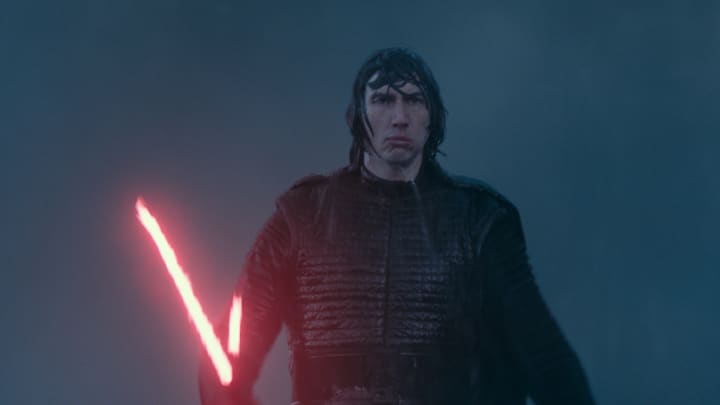 Adam Driver is Kylo Ren in STAR WARS: THE RISE OF SKYWALKER