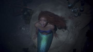 Halle Bailey as Ariel in Disney's live-action THE LITTLE MERMAID. Photo courtesy of Disney. © 2022 Disney Enterprises, Inc. All Rights Reserved.