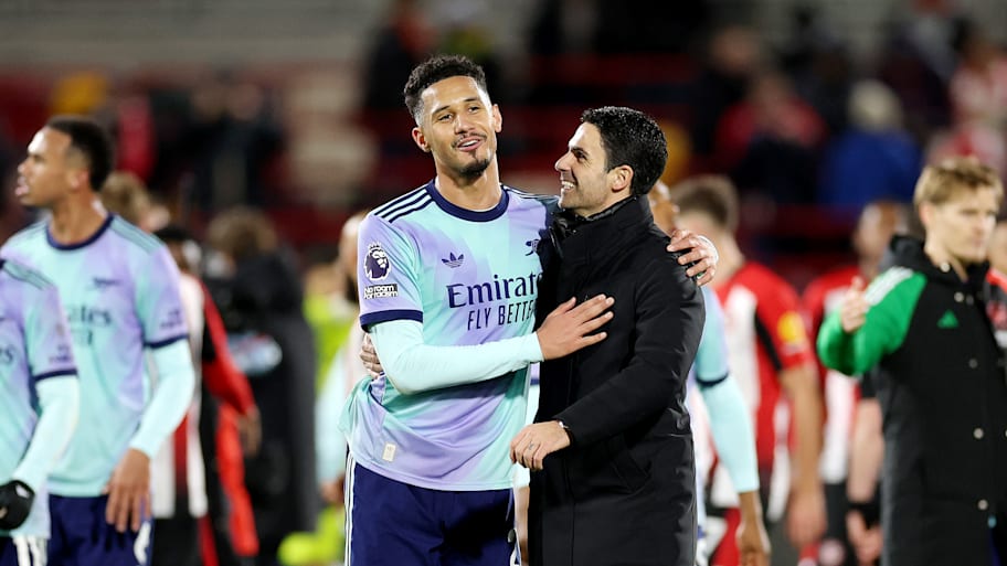 William Saliba, Mikel Arteta