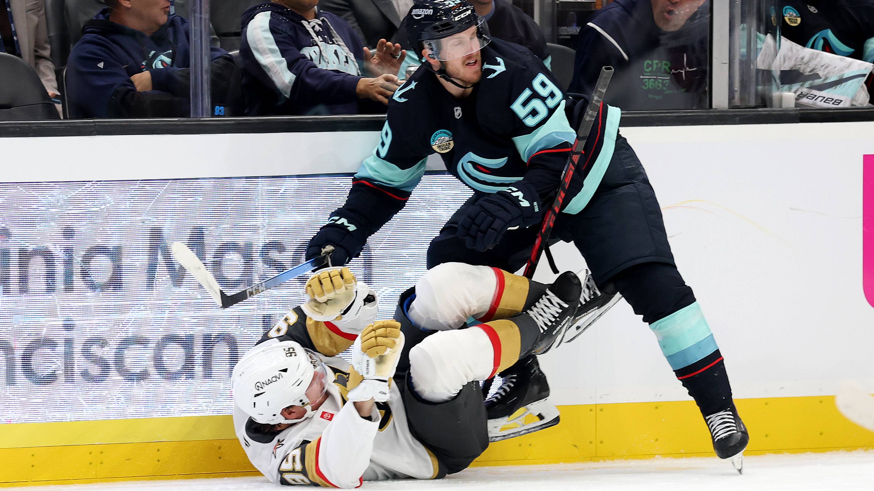 Vegas Golden Knights fans get a harrowing update on Victor Olofsson