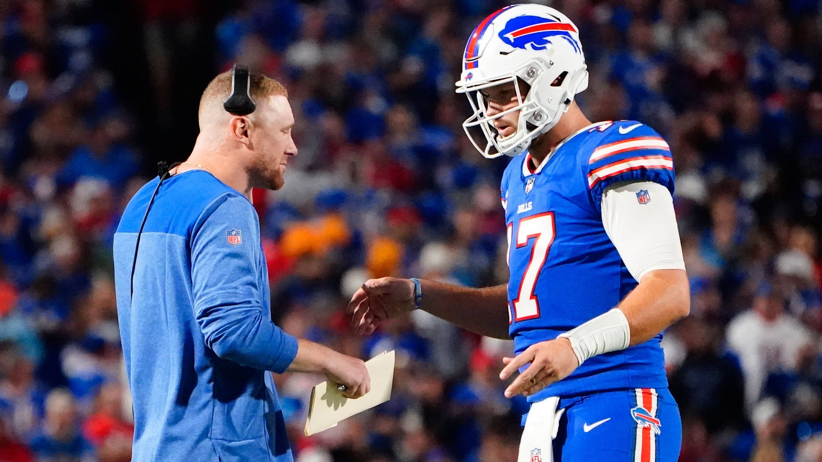 Bills' Joe Brady Hints He's Not Seeing Enough From QB Josh Allen