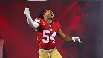 San Francisco 49ers linebacker Fred Warner (54)