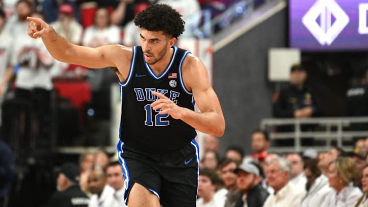 Duke Blue Devils forward Cameron Boozer (12)