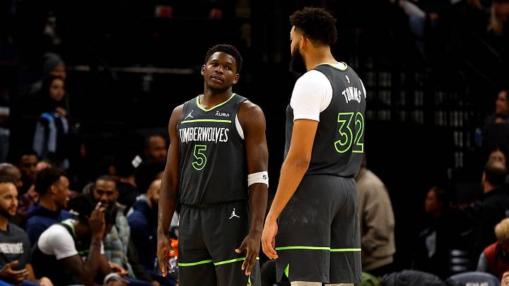 Anthony Edwards, Karl-Anthony Towns, Minnesota Timberwolves