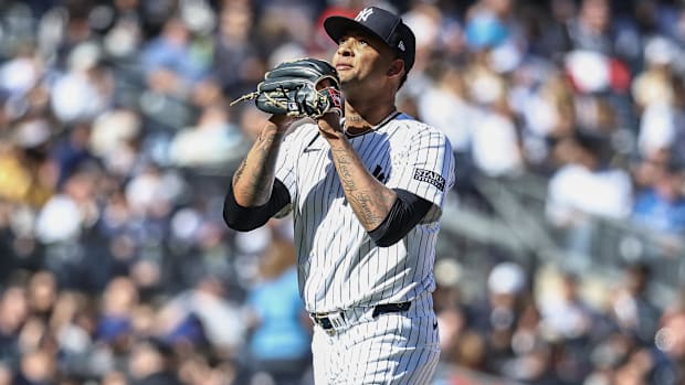 New York Yankees Pitcher Luis Gi