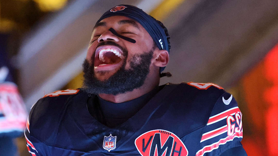 Chicago Bears running back D'Andre Swift