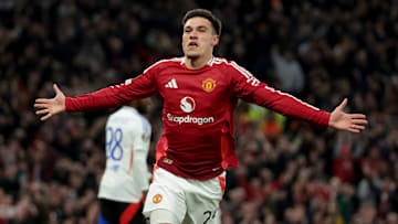 Manuel Ugarte joined Man Utd last summer