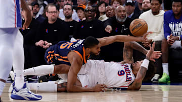 Philadelphia 76ers v New York Knicks