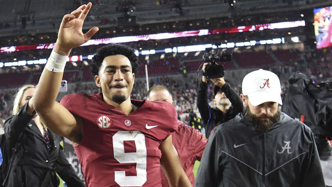Quarterback Bryce Young became Alabama's fourth Heisman winner in 2021.
