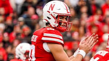 Nebraska Cornhuskers quarterback Heinrich Haarberg (10)