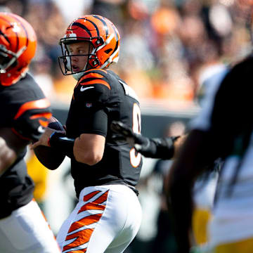 Cincinnati Bengals quarterback Joe Burrow will face the Green Bay Packers at Lambeau Field in Week 6.
