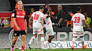 Openda foi o grande carrasco do Bayer Leverkusen neste final de semana