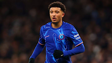Jadon Sancho has scored in successive Chelsea appearances