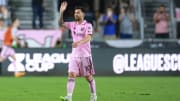 Lionel Messi lors de son deuxième match a l'Inter Miami