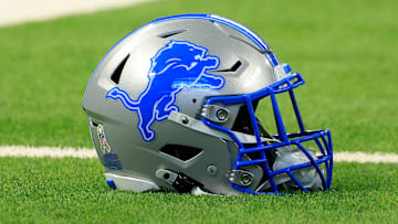 Detroit Lions helmet