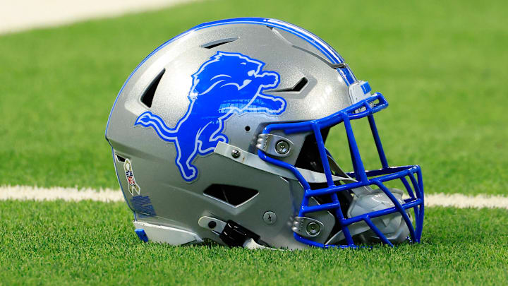 Detroit Lions helmet