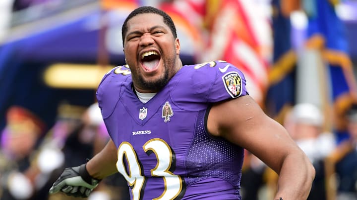 Baltimore Ravens defensive end Calais Campbell