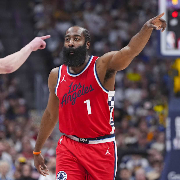 Clippers guard James Harden