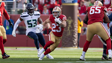 Seattle Seahawks versus San Francisco 49ers
