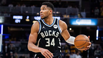 Milwaukee Bucks forward Giannis Antetokounmpo is a great prop target on Sunday.