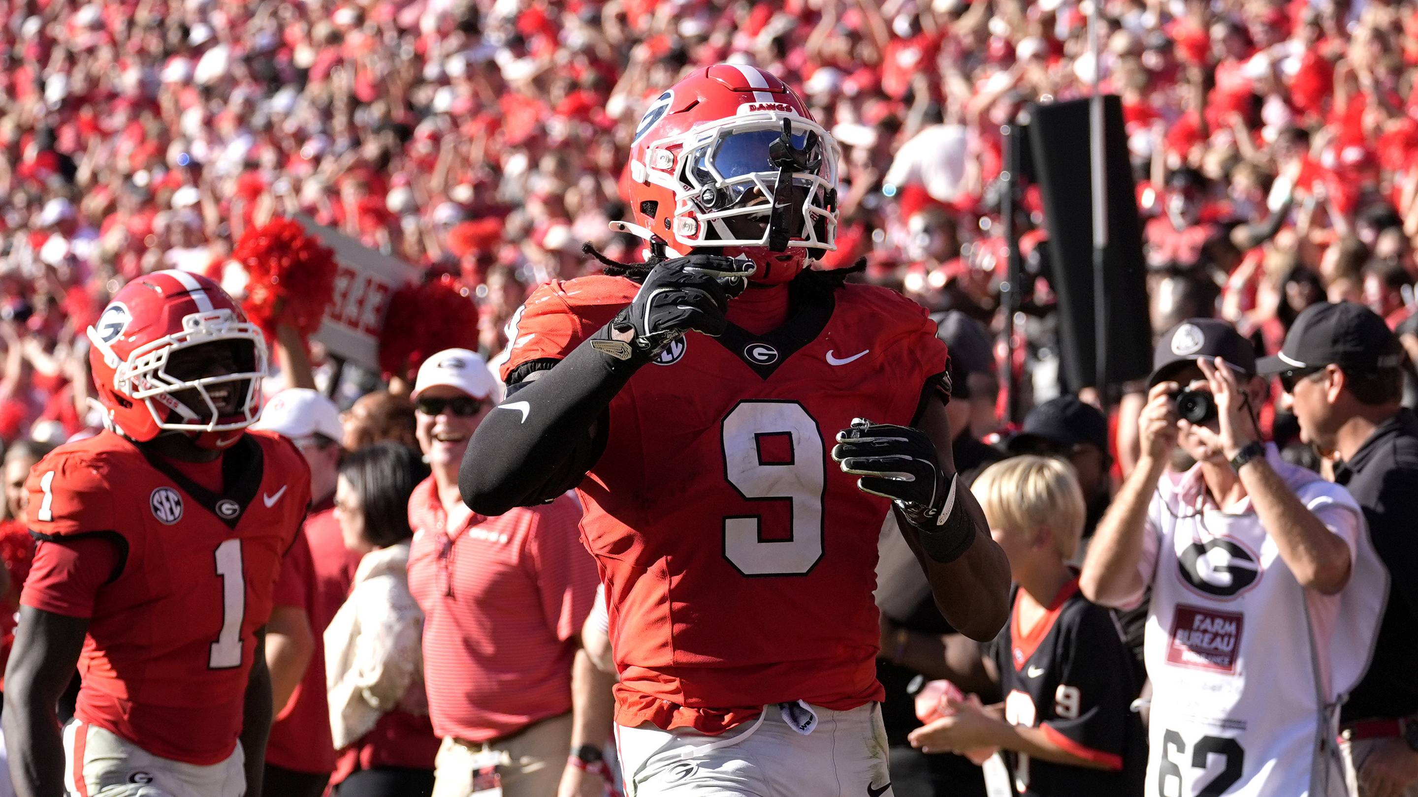 The Georgia Football Linebackers are Aliens