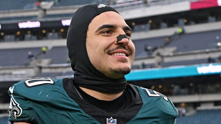 Carolina Panthers edge rusher Jaelan Phillips