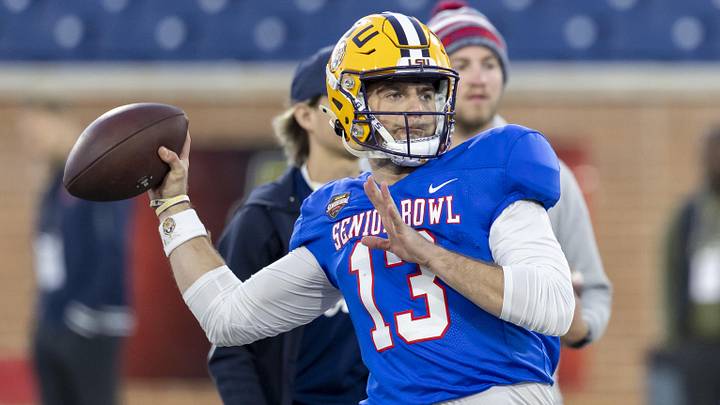 LSU quarterback Garrett Nussmeier