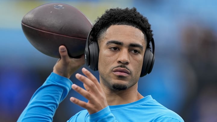 Carolina Panthers quarterback Bryce Young 