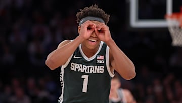 Michigan State Spartans guard Jeremy Fears Jr.