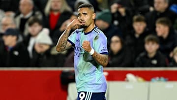 Gabriel Jesus started Arsenal's recovery at Brentford