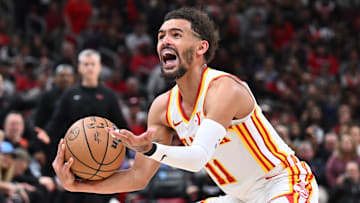 Trae Young #11 of the Atlanta Hawks