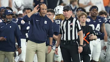 Penn State football head coach James Franklin