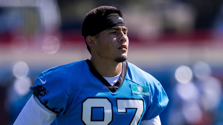 Carolina Panthers wide receiver Brycen Tremayne