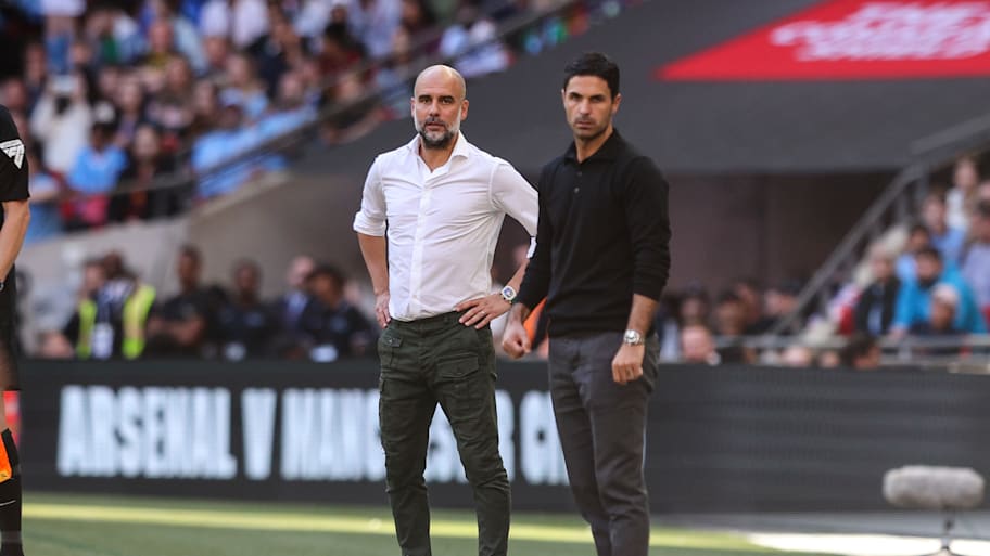 Pep Guardiola, Mikel Arteta