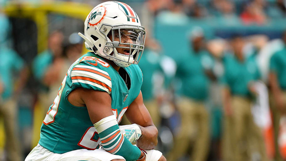Miami Dolphins free safety Minkah Fitzpatrick (29) during the first half against the Buffalo Bills at Hard Rock Stadium.  | Jasen Vinlove-Imagn Images