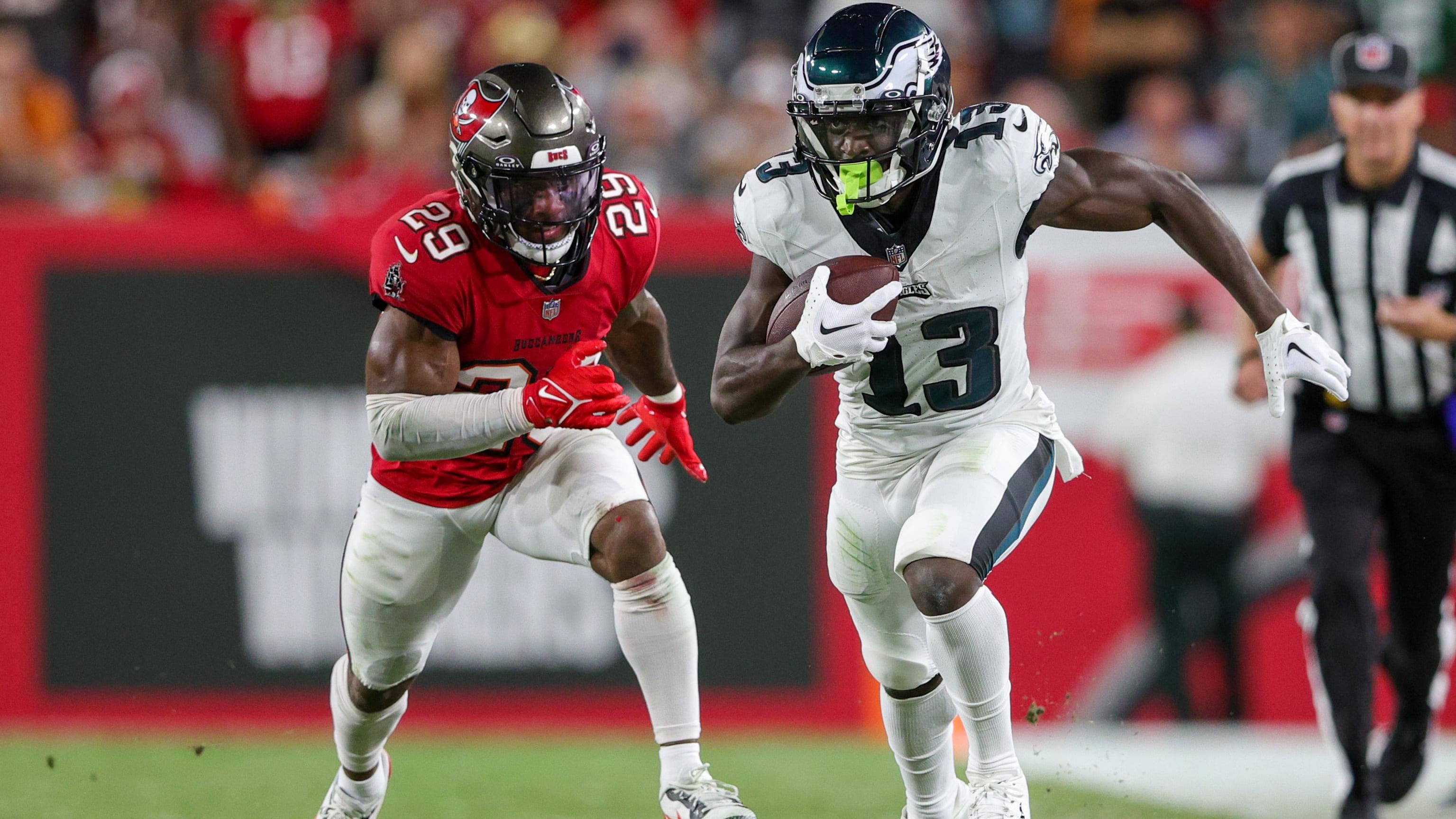 Washington Commanders Sign Philadelphia Eagles WR Olamide Zaccheaus