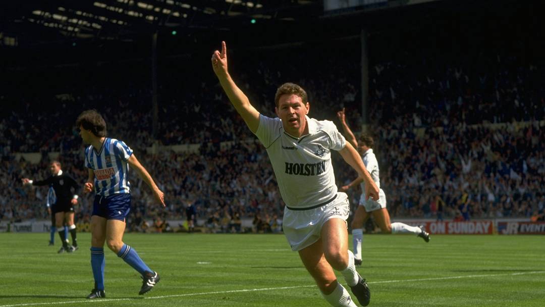 Clive Allen of Tottenham Hotspur