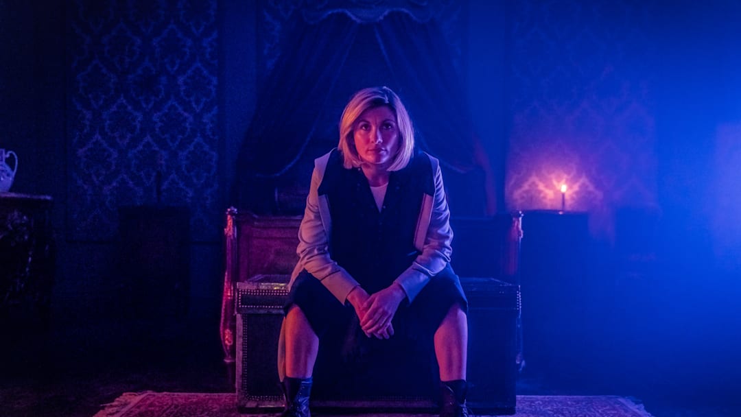 Jodie Whittaker as The Doctor - Doctor Who _ Season 12, Episode 8 - Photo Credit: Ben Blackall/BBC Studios/BBC America
