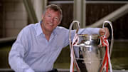Alex Ferguson with the European Cup