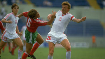 Alvaro of Portugal and Zbigniew Boniek of Poland