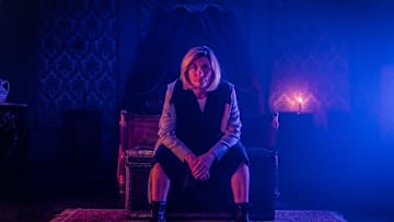 Jodie Whittaker as The Doctor - Doctor Who _ Season 12, Episode 8 - Photo Credit: Ben Blackall/BBC Studios/BBC America