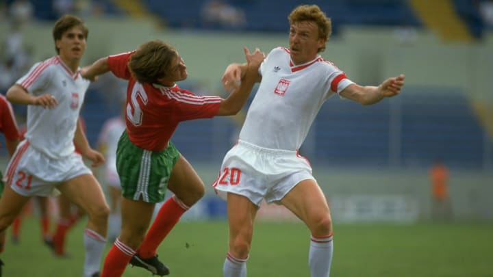 Alvaro of Portugal and Zbigniew Boniek of Poland