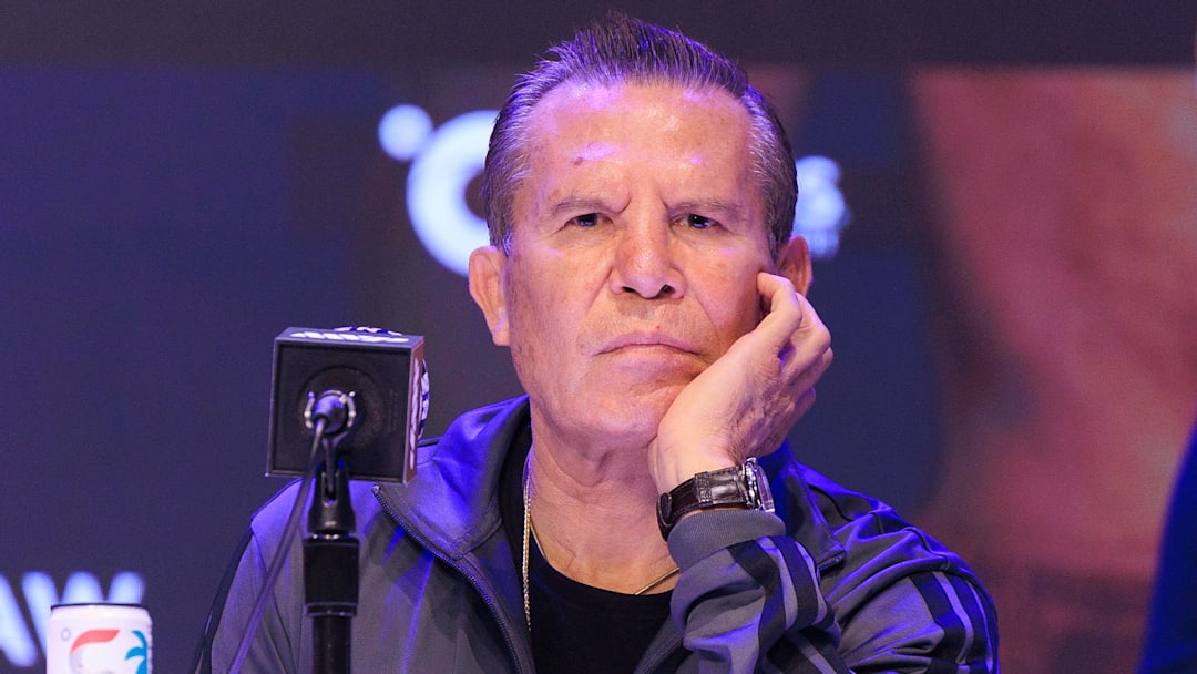 Julio Cesar Chavez during a press conference on Wednesday May 14, 2025.