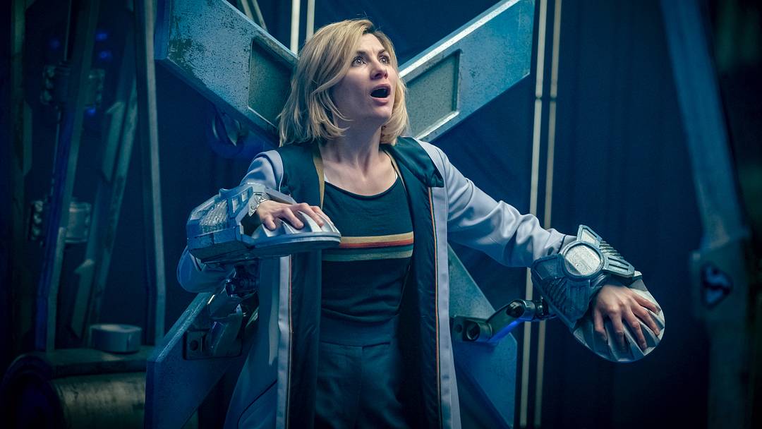 Jodie Whittaker as the Thirteenth Doctor in Doctor Who