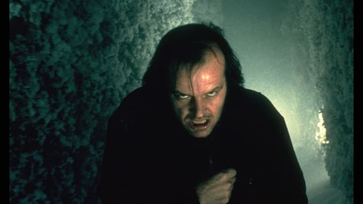 On the set of The Shining